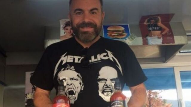 COOKING WITH VASSILIS KALLIDIS AT ANT1 TV 