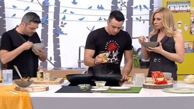 COOKING WITH LAMBROS VAKIAROS AT STAR CHANNEL