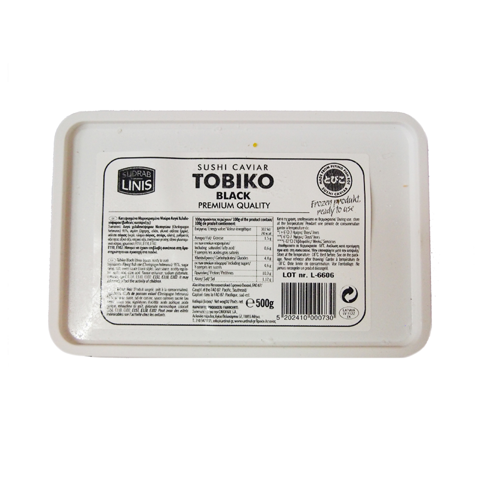 Tobiko Black   500gr