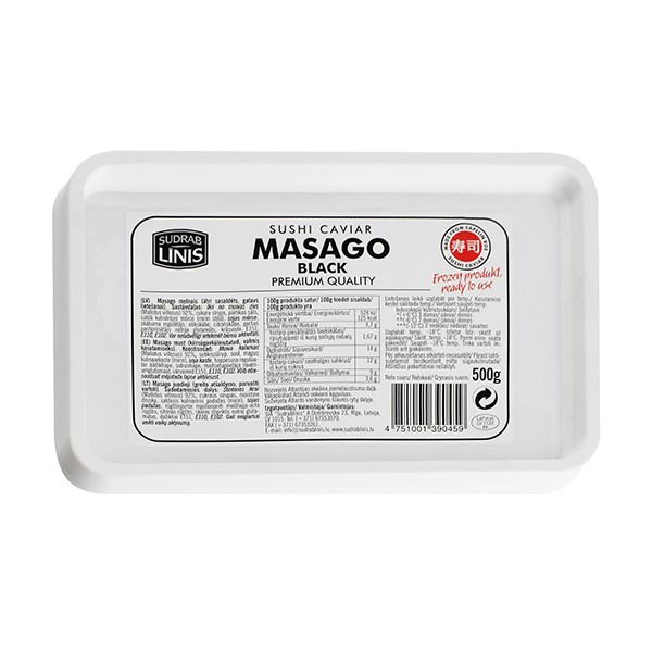 Masago Black  500gr