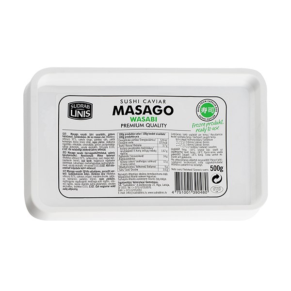 Masago Green Wasabi  500gr