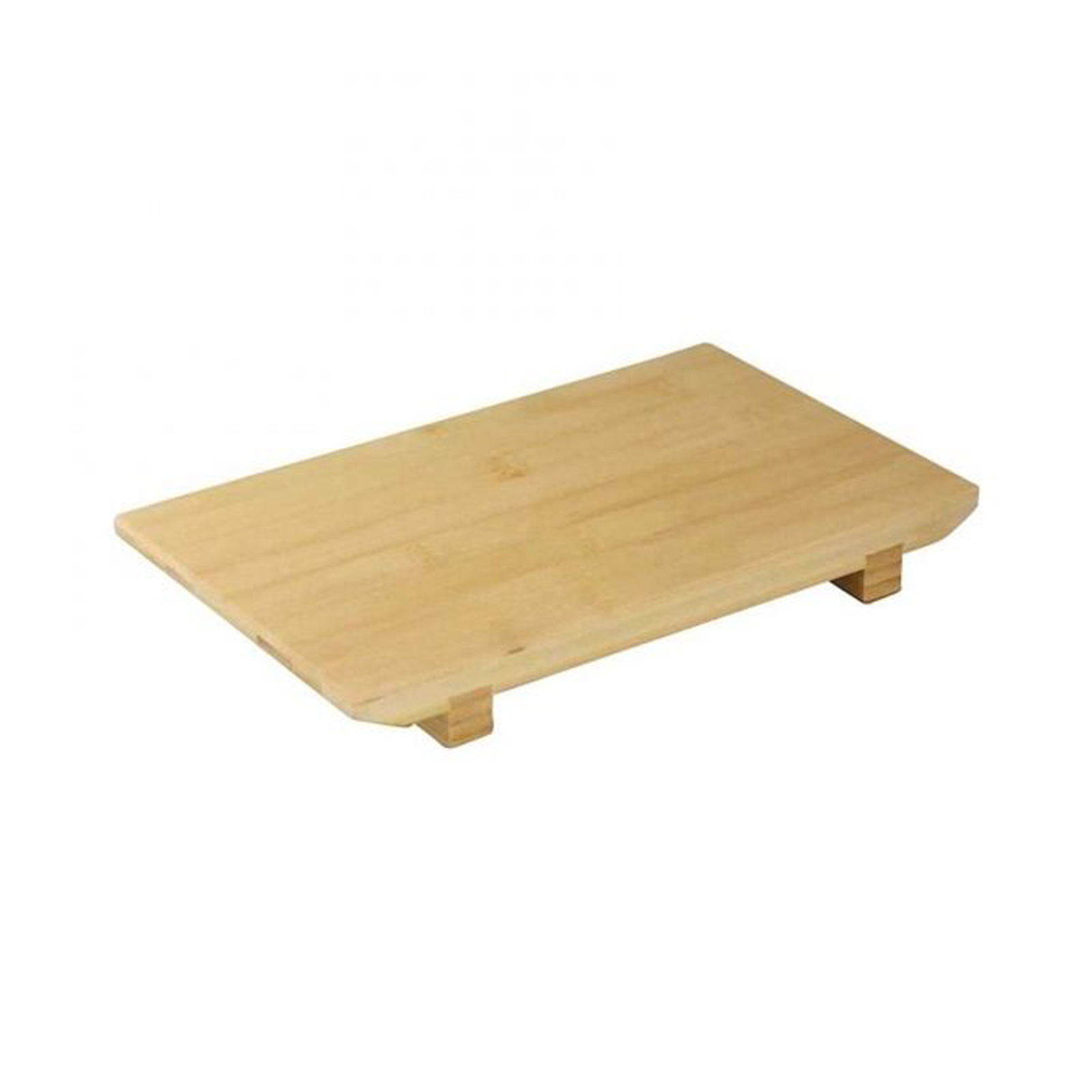 Plate 21*12*3cm, Bamboo, Carbonated, Sushi  1pc