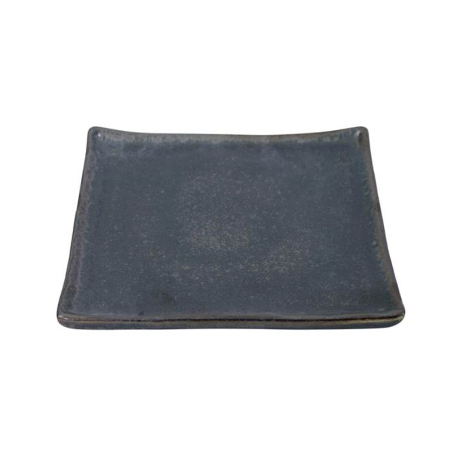 Small Tray Blue, Square 17x17x1.5cm 1pc