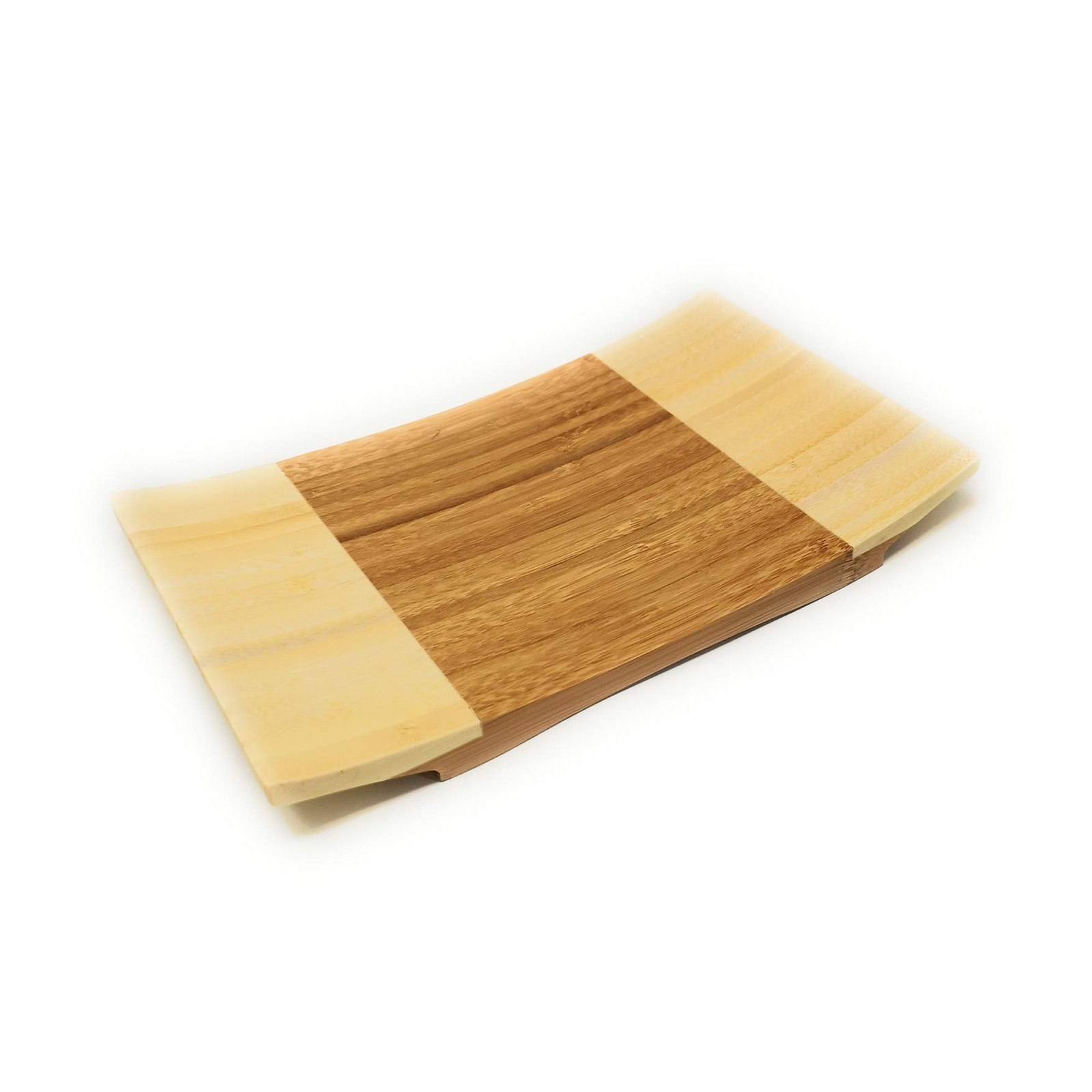 Plate 24*15*3cm, Bamboo, Carbonated, Sushi  1pc