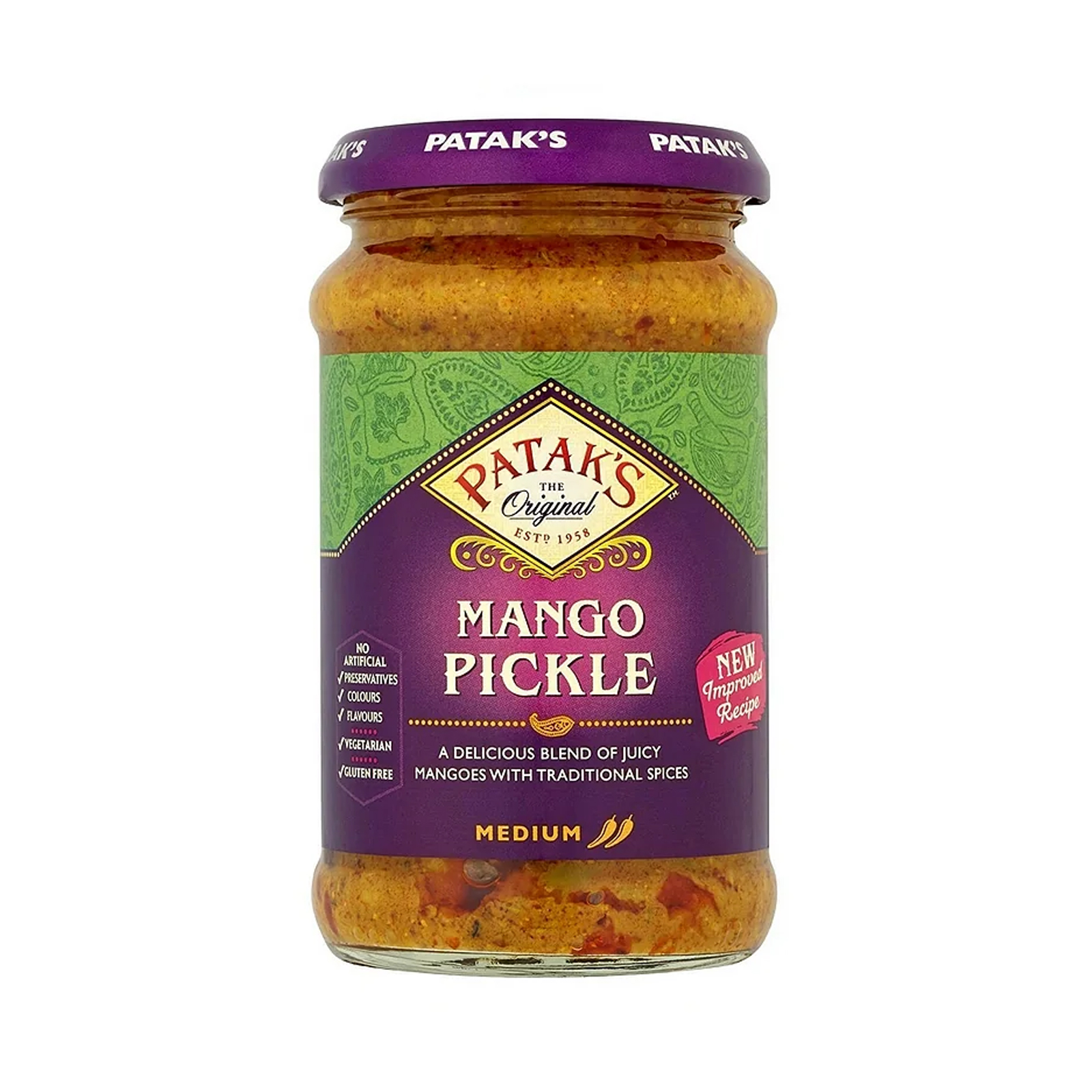Mango Pickle  Medium 283gr