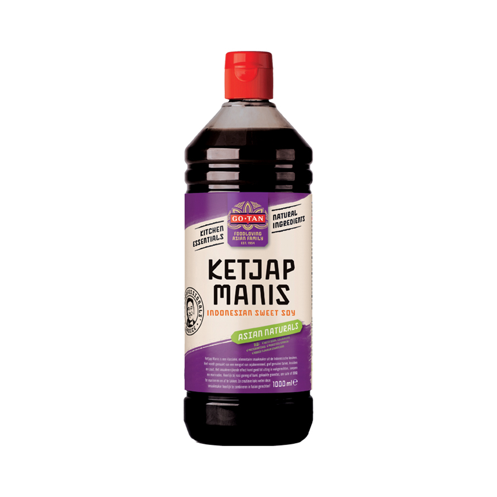 Soy Sauce Indonesian Style, Sweet Ketjap Manis  1000gr/1000ml