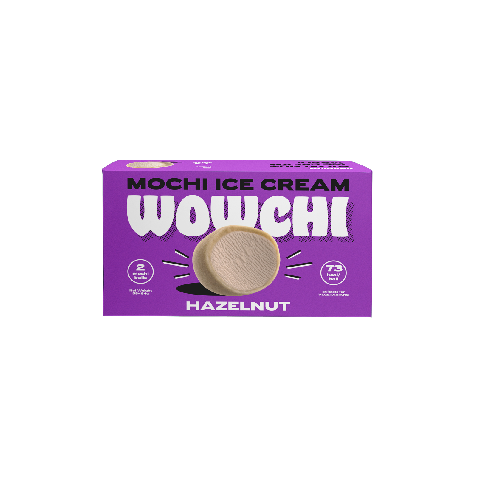 Mochi Ice Cream Hazelnut (2pcs) 64gr