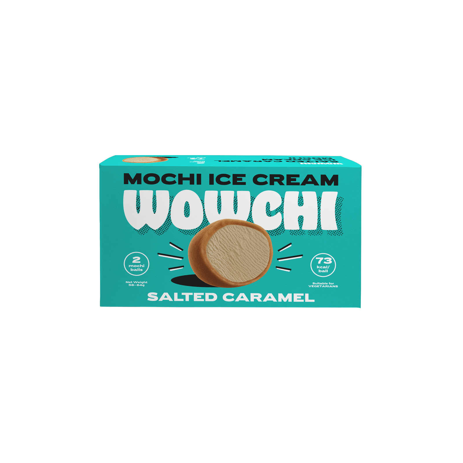 Mochi Ice Cream Salted Caramel (2pcs) 64gr