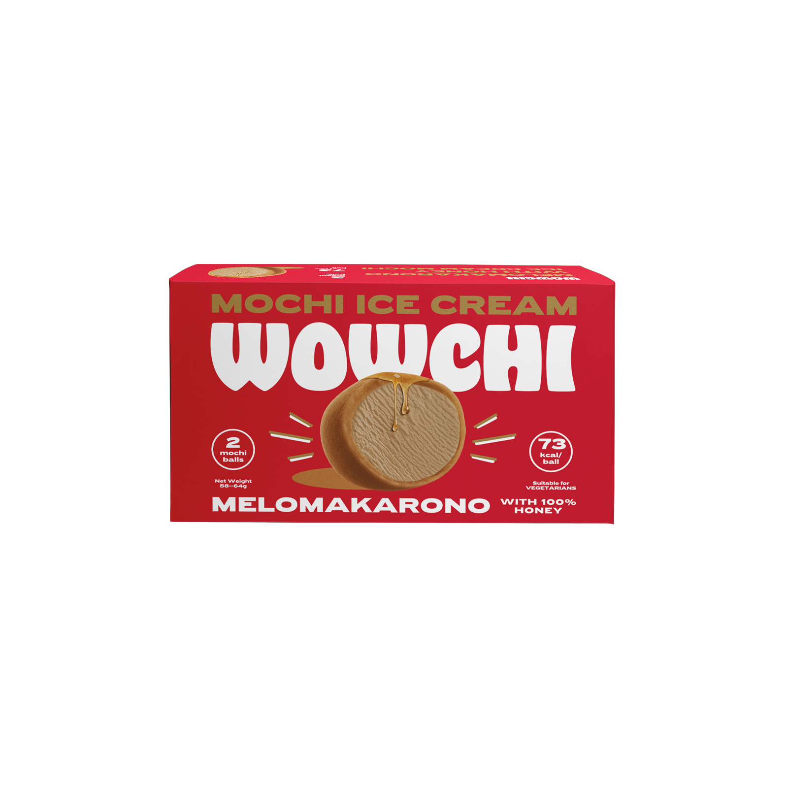 Mochi Ice Cream Melomakarono (2pcs) 64gr