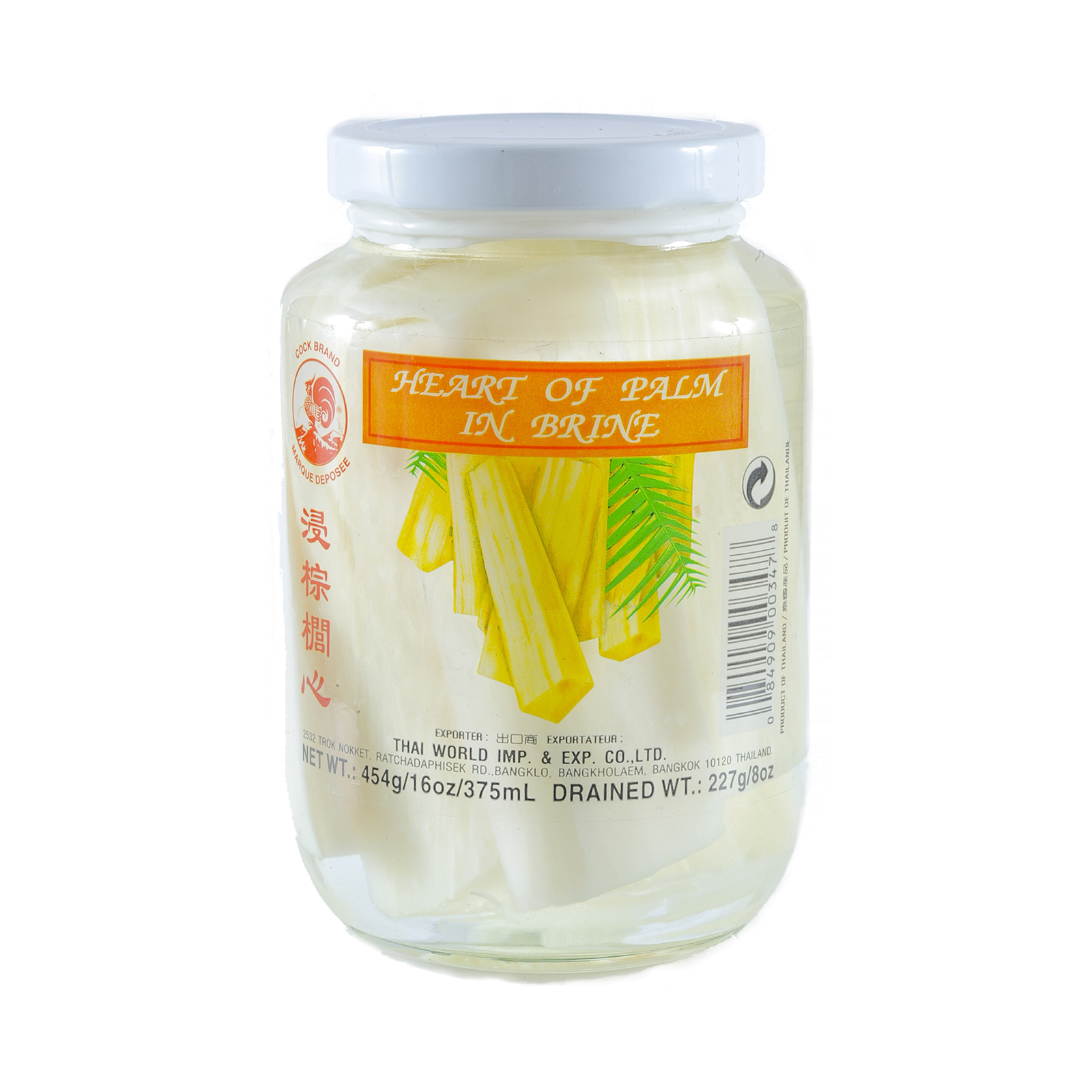 Palm Heart   454gr/375ml