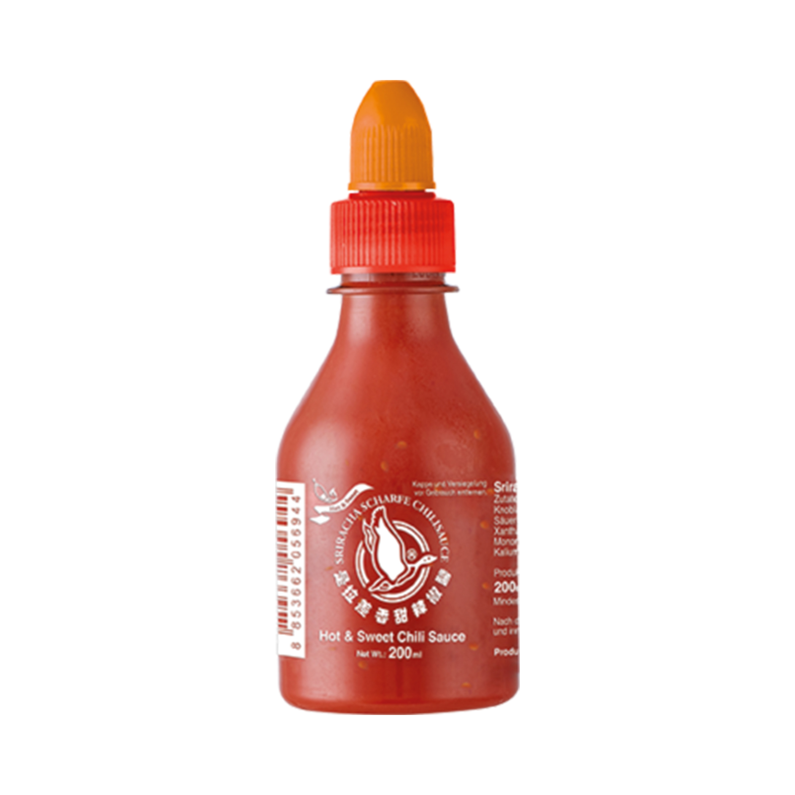 Chili Sauce Hot & Sweet, Sriracha  200gr/200ml