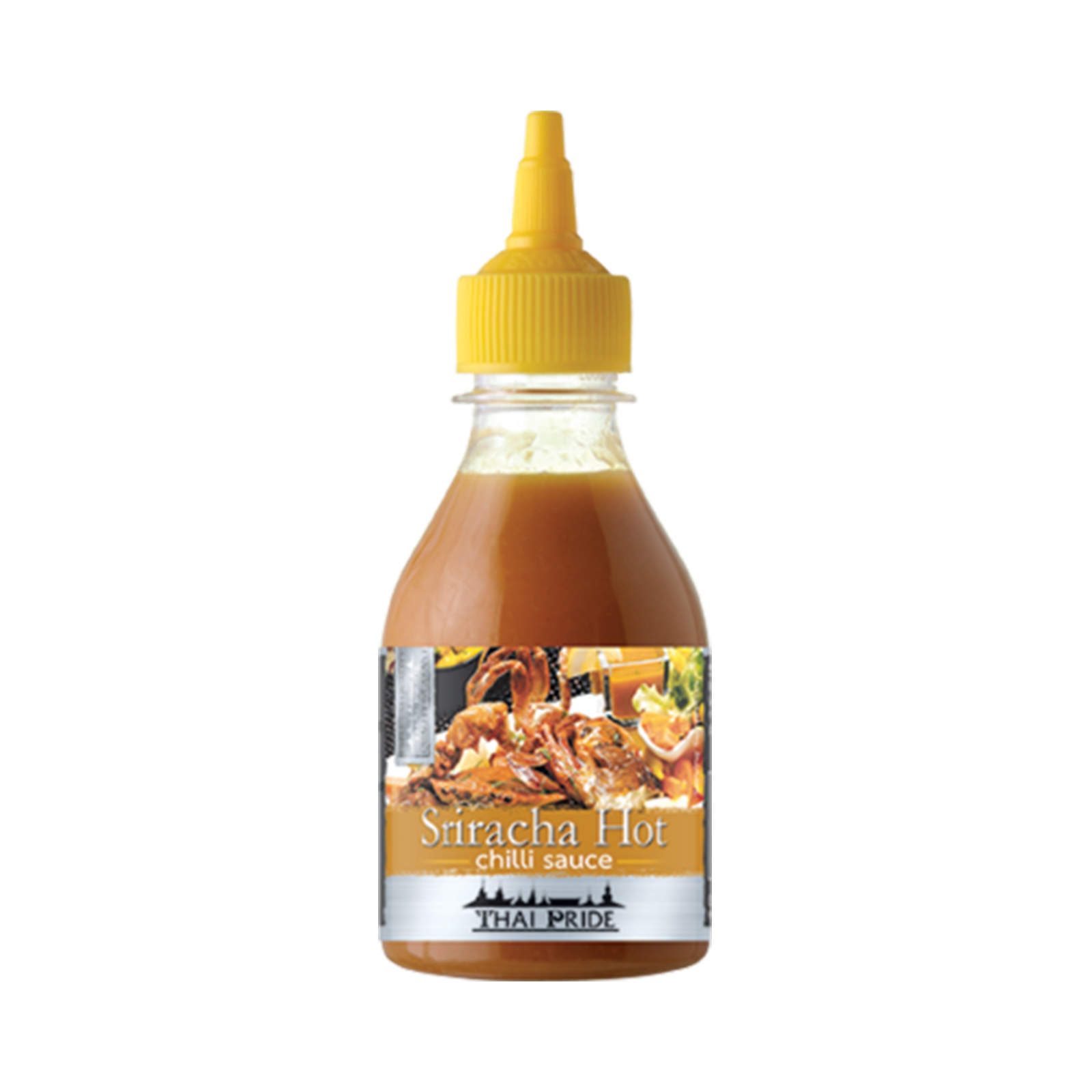 Chili Sauce Hot, Sriracha, Yellow  200gr/200ml