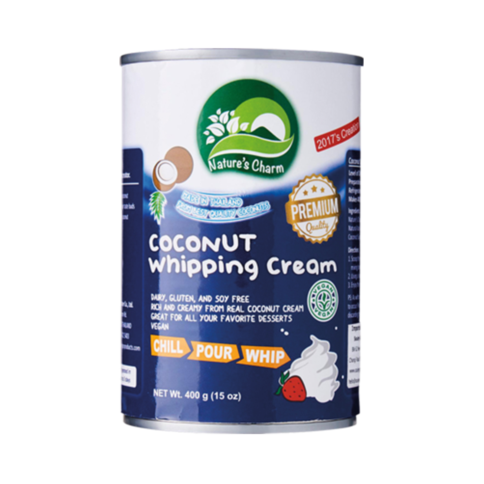 Coconut Milk For Whipping Cream  400gr/400ml