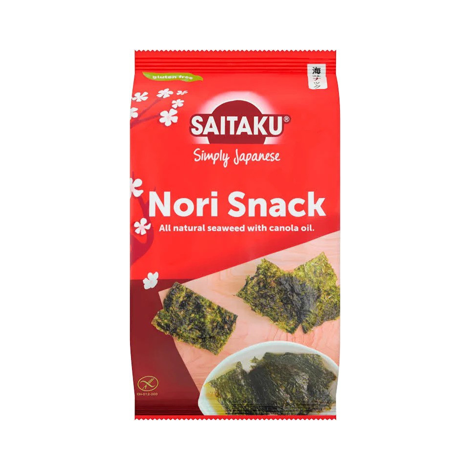 Nori Snack With Canola Oil  10gr