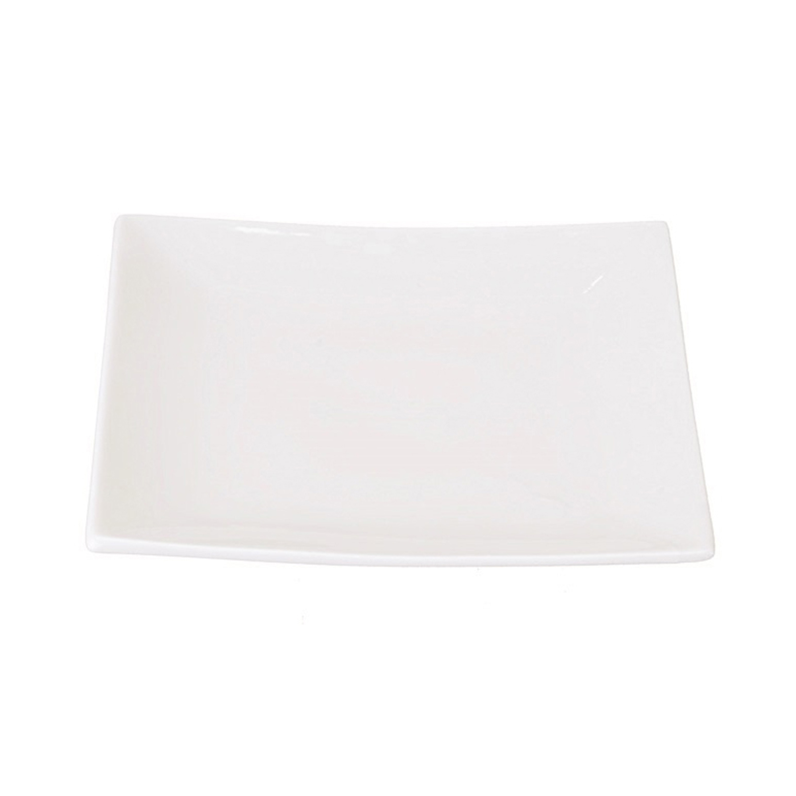  Plate White 20.5x20.5cm, A1277 1pc