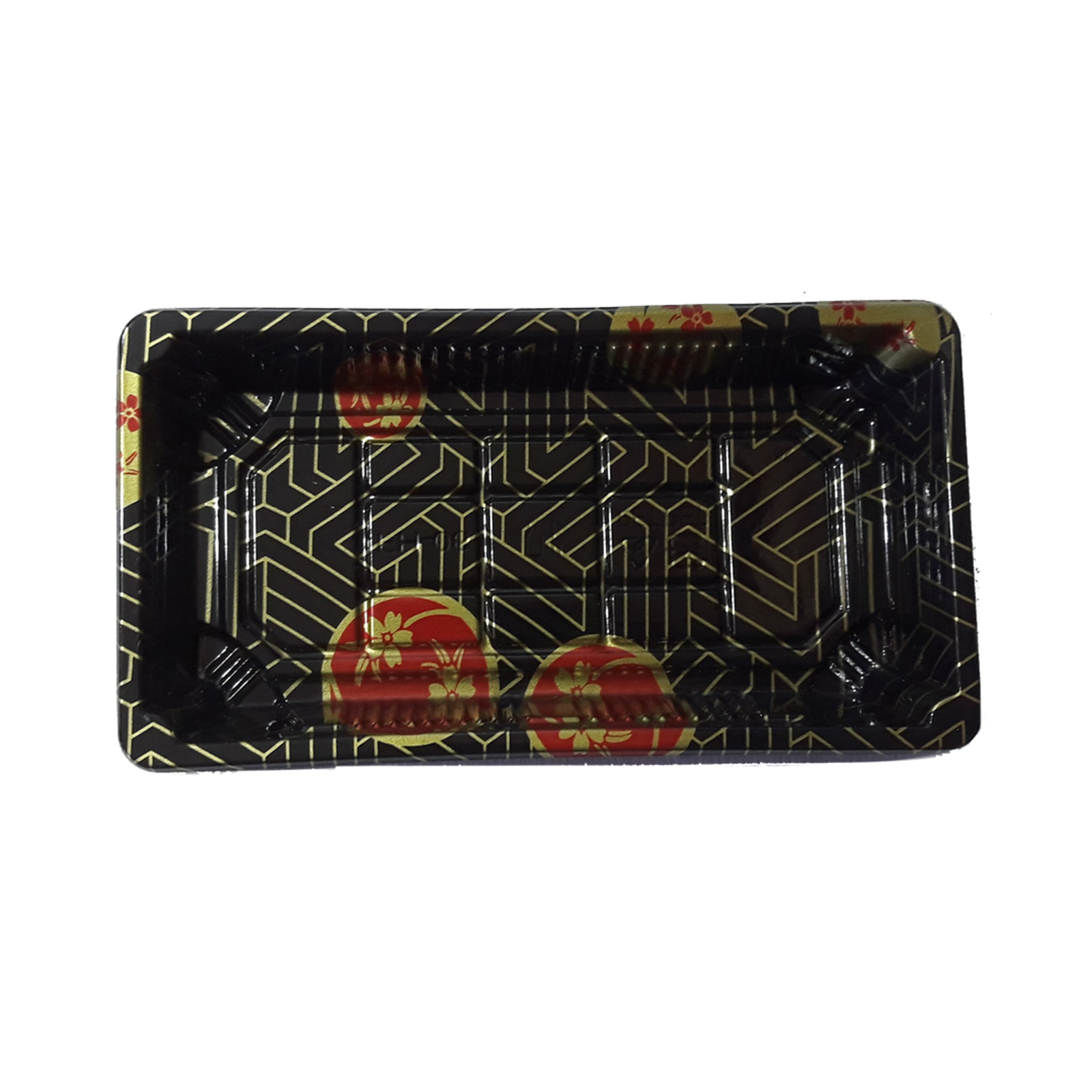 Sushi Take Away Box, Flower 162*90*20mm, 50pcs/set, Fh-06 1set