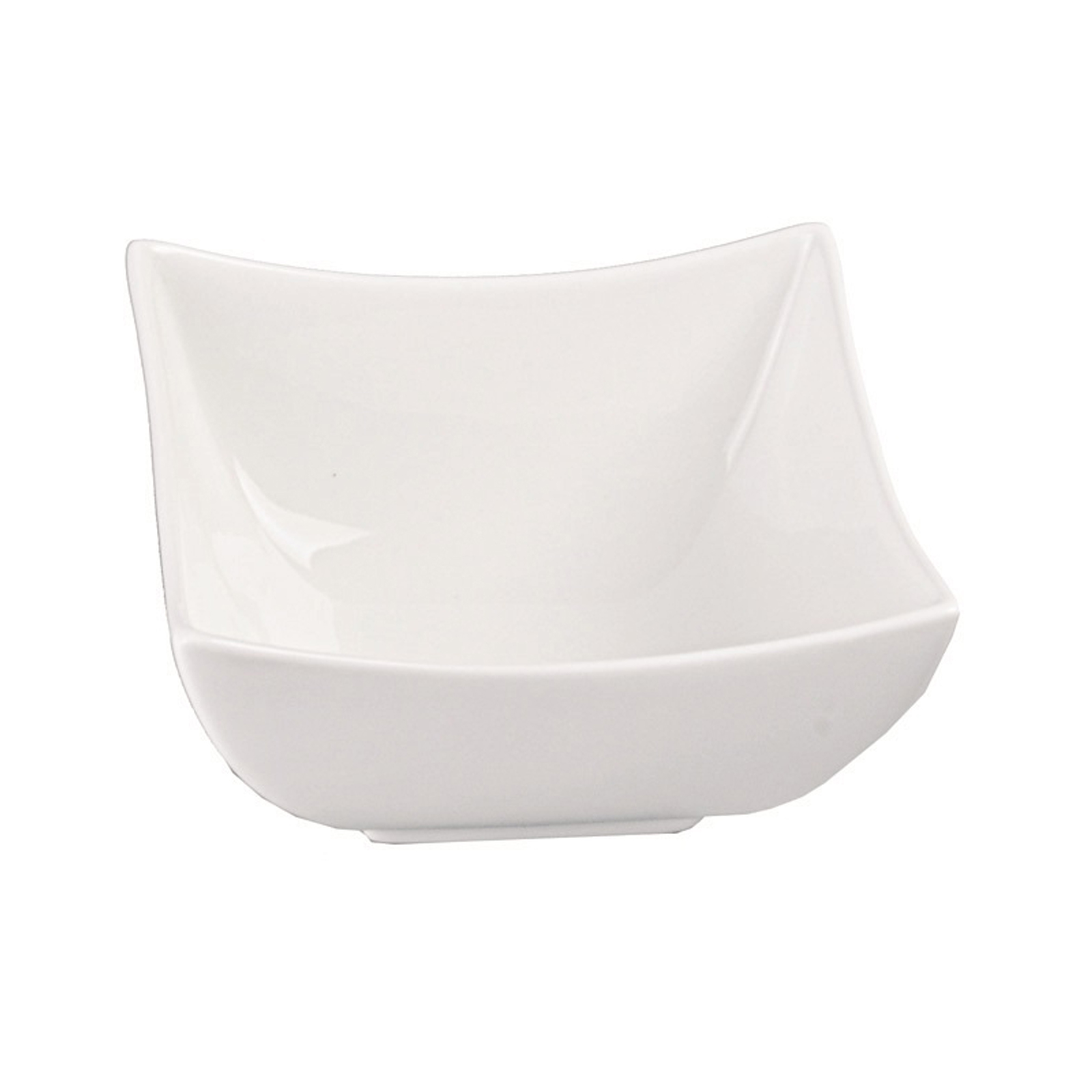  Bowl Square, White 11.5 X 11.5 X6.1 Cm 1pc