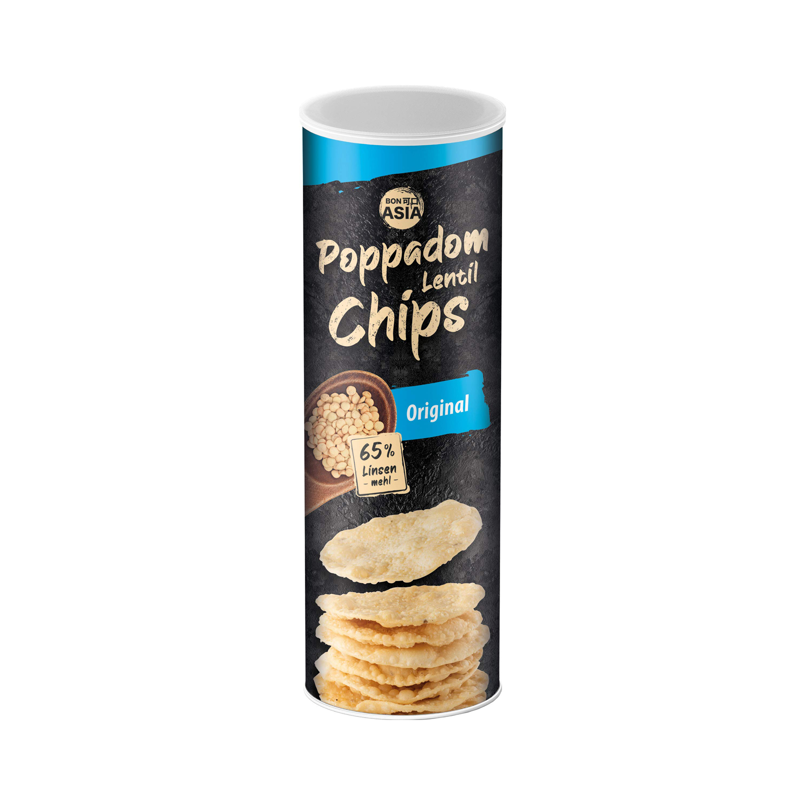 Lentil Chips, Original, Poppadums  70gr