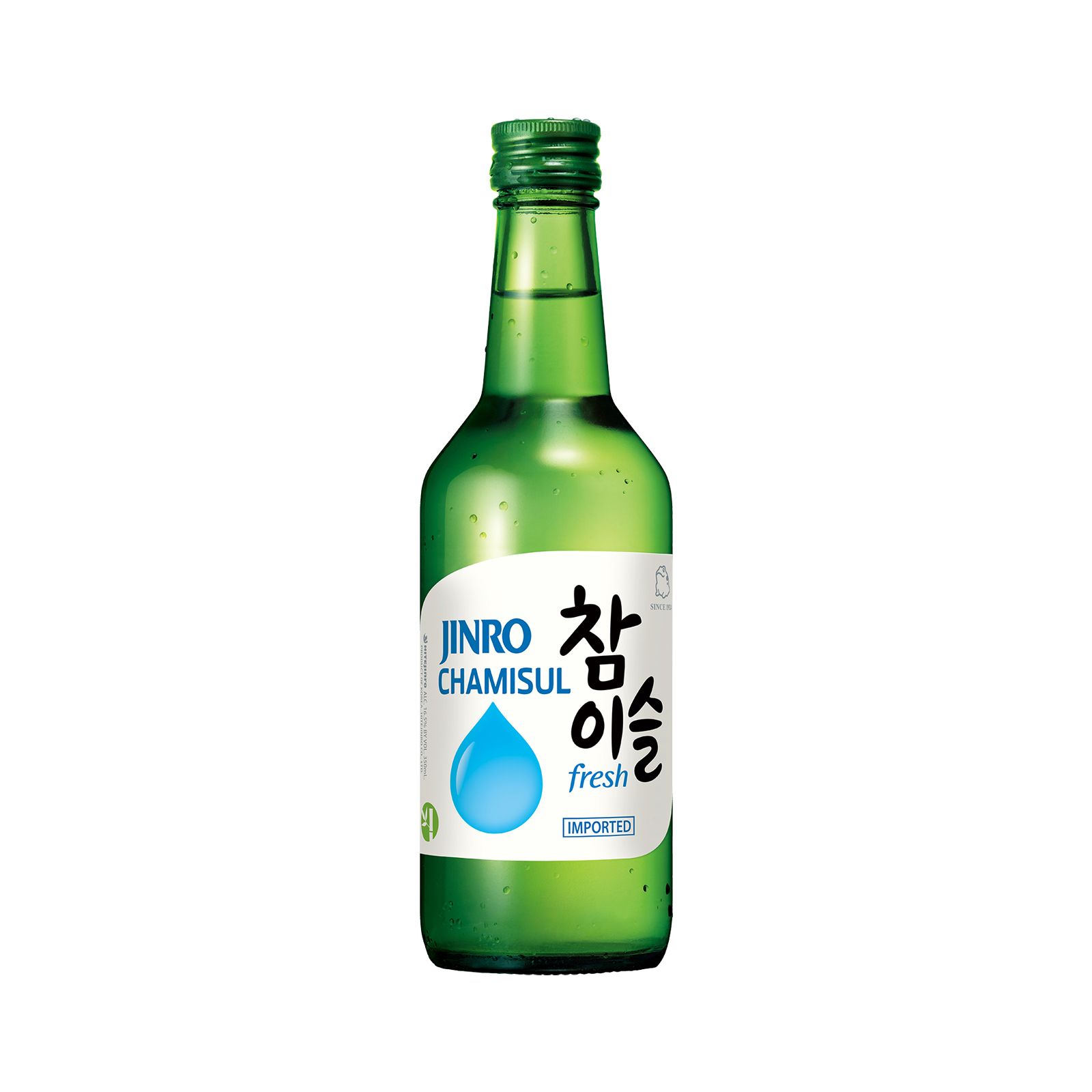 Soju Chamisul Fresh 16.9% Alc 350gr/350ml