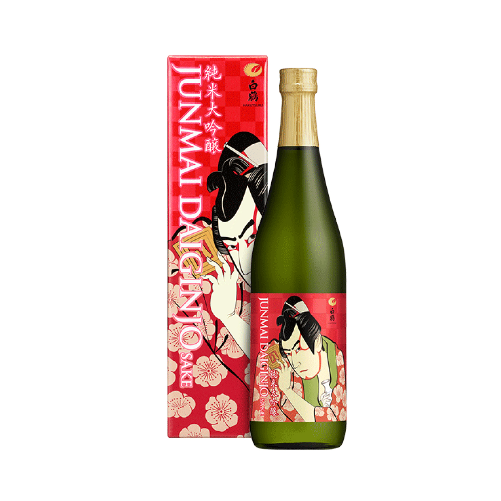 Junmai Dai Ginjo Ukiyoe Sake Alc 15.3%  720gr/720ml