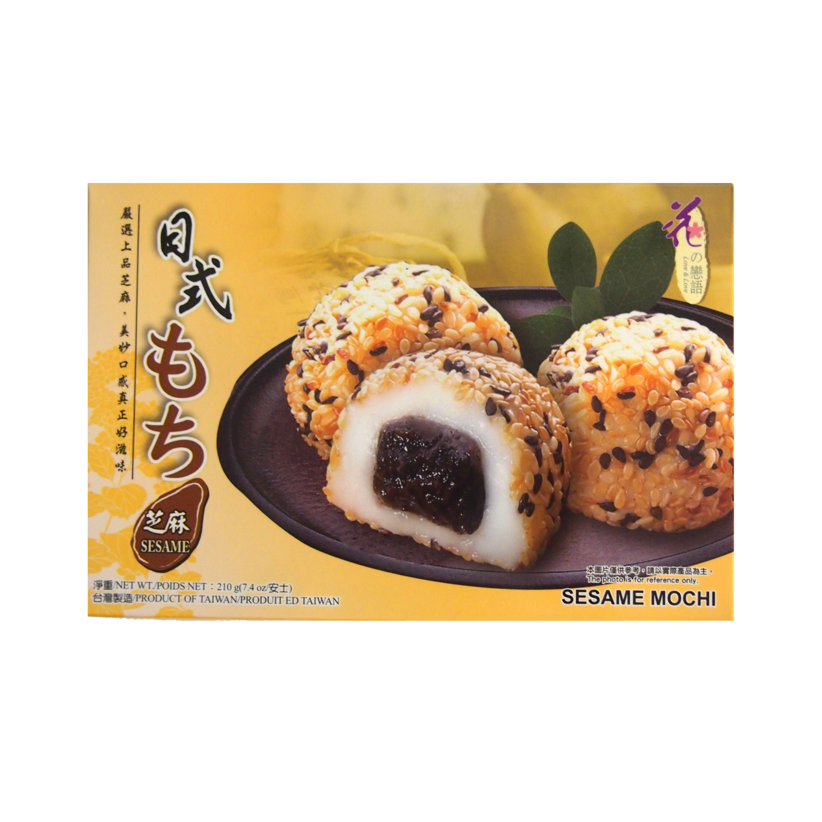 Sesame Flavour Mochi   210gr
