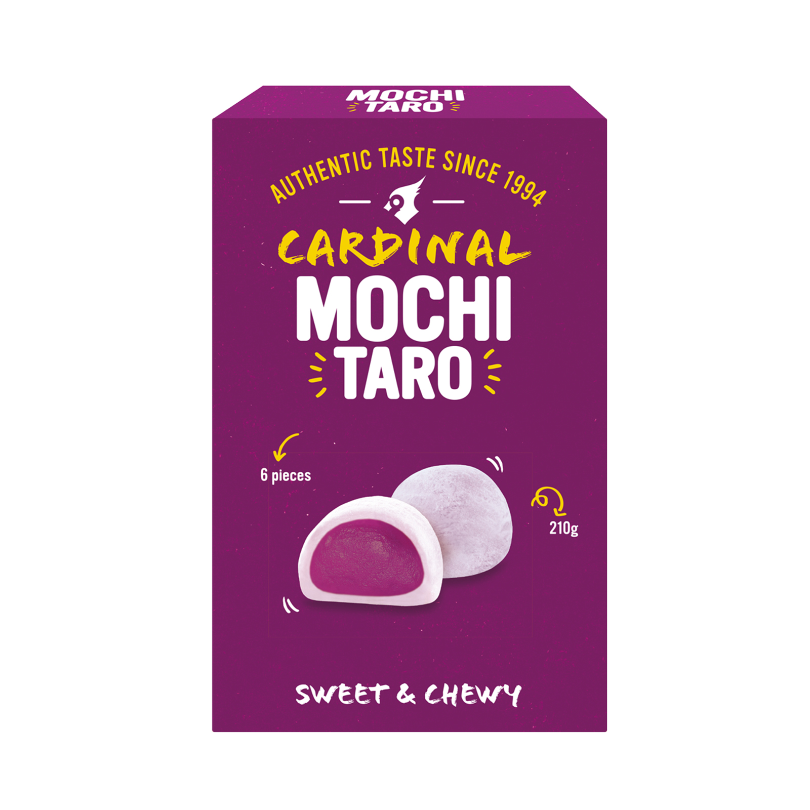 Taro Mochi  (6 Pcs) 210gr