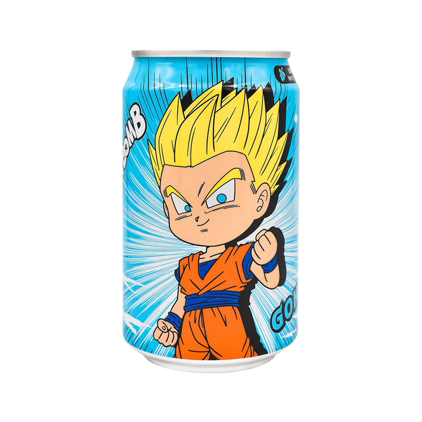 Sparkling Water Dragon Ball Goku, White Grape Flavor  330gr/330ml