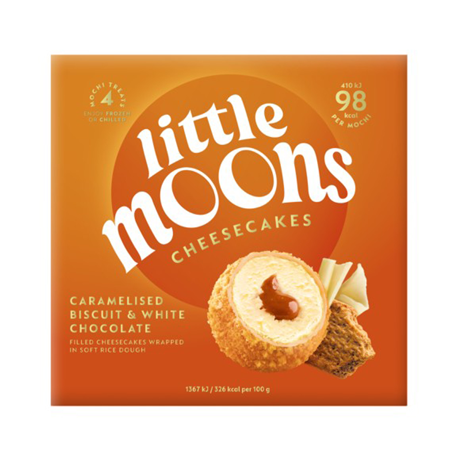 Cheesecakes Caramelised Biscuit & White Chocolate  120gr