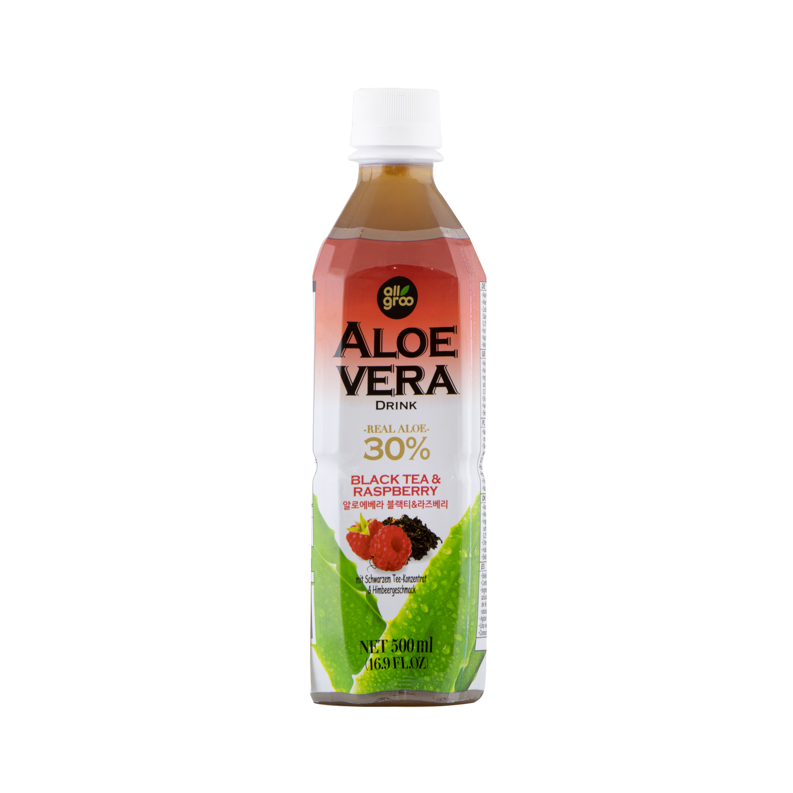 Aloe Vera Drink With Black Tea And Raspberry  500gr/500ml