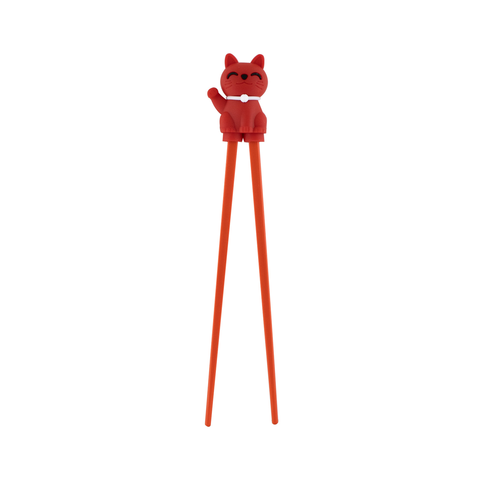 Chopstick Helper For Children Lucky Cat 18cm (1pr) 1pc