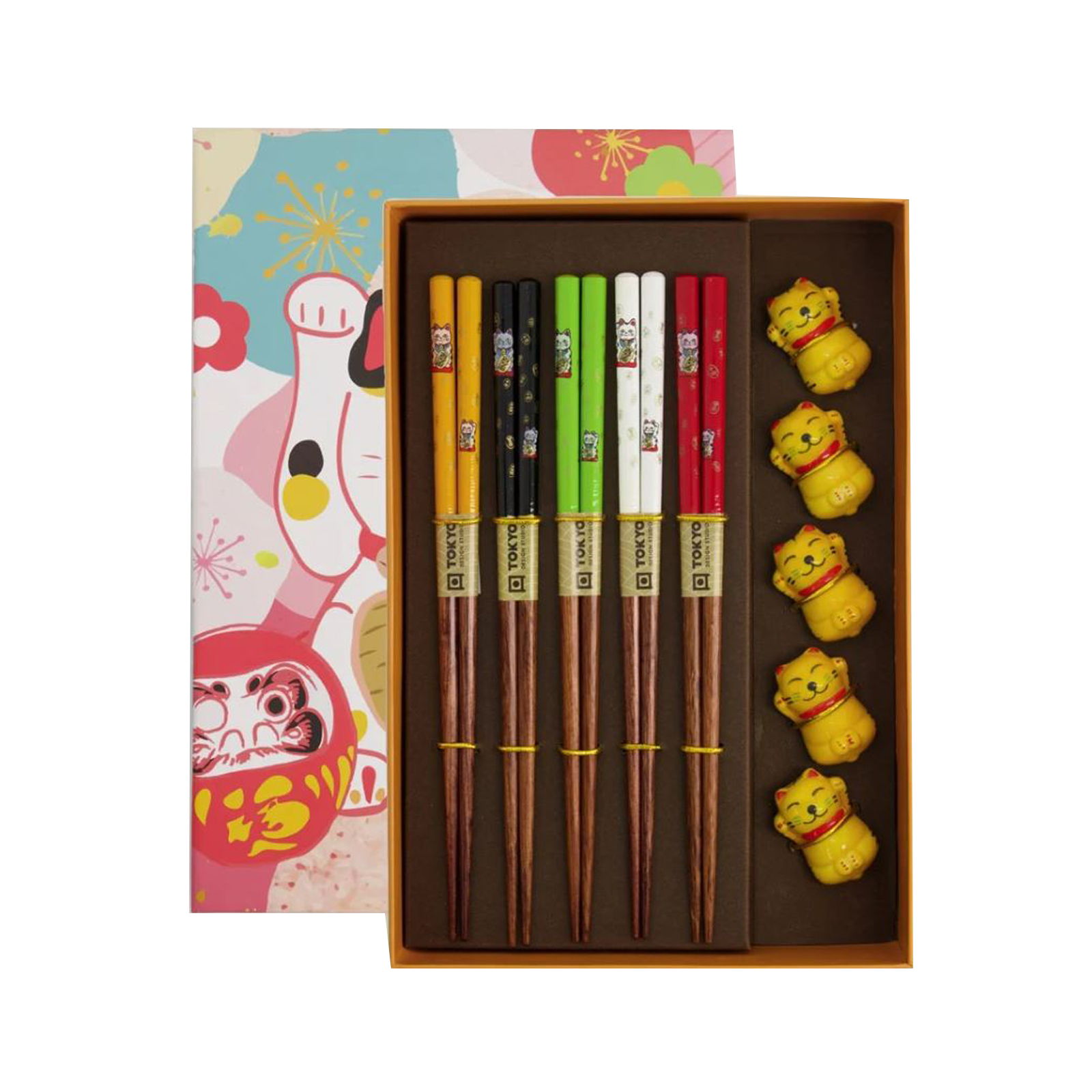  Chopstick Giftset, Lucky Cat  1pc