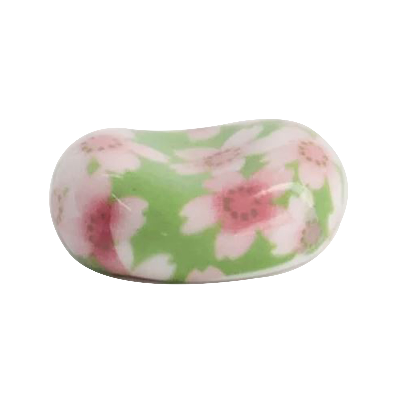 Chopsticks Rest Sakura Pink/green D1-5 1pc