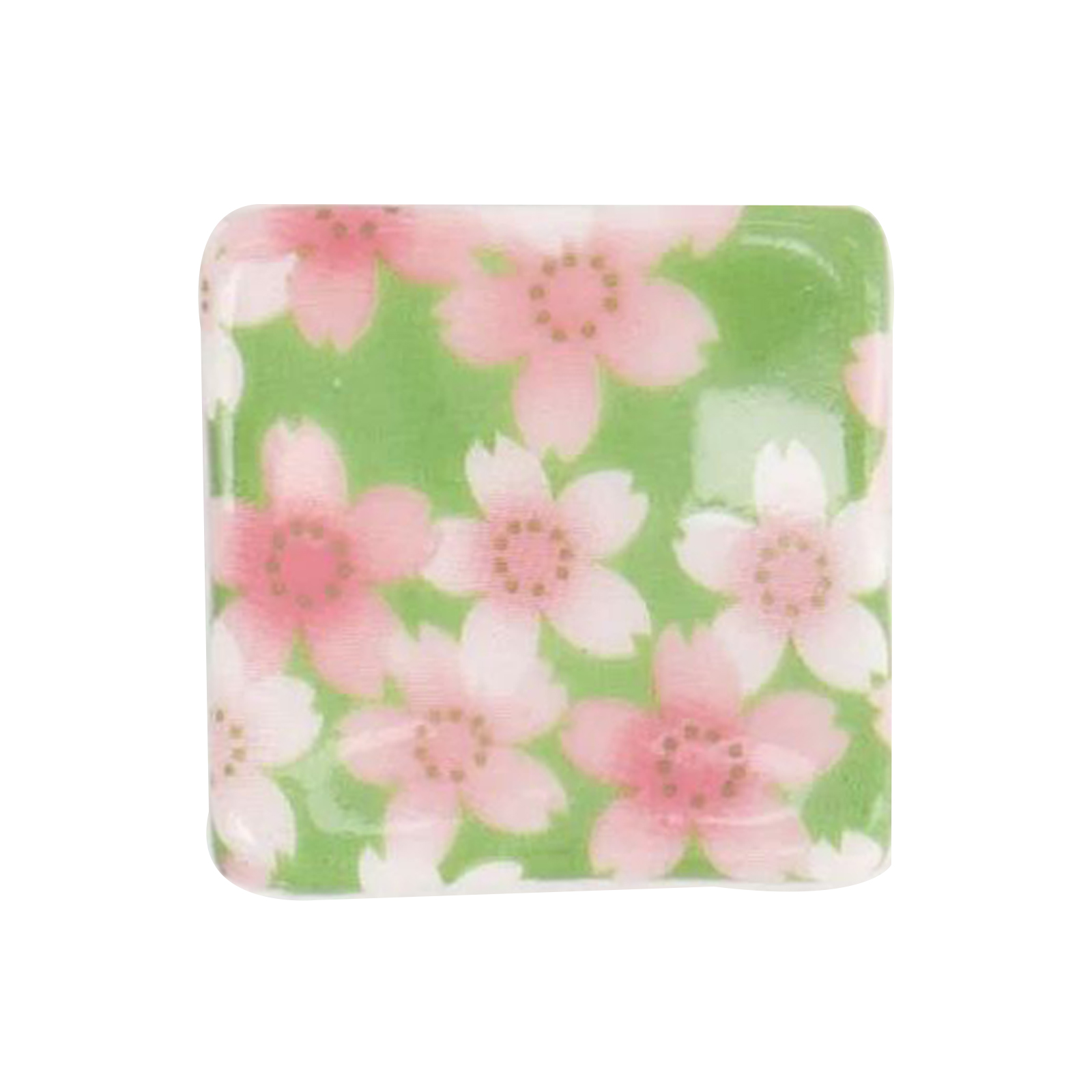 Chopsticks Rest Sakura Pink/green D2-5 1pc