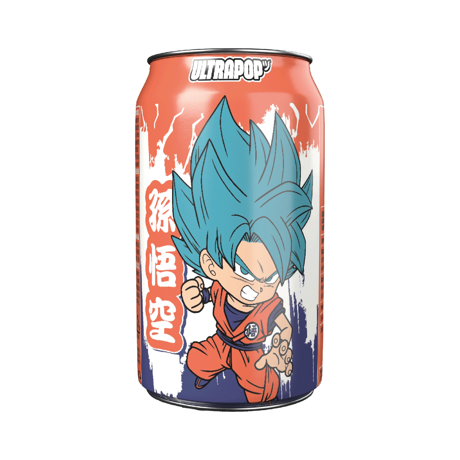 Carbonated Drink Strawberry & Banana Flavour Dragon Ball Super Goku (Can)  330gr/330ml