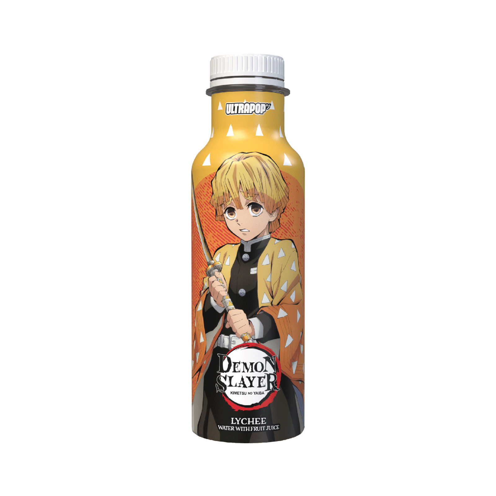 Fruit Juices Drink Lychee Flavour Demon Slayer Zenitsu (Bottle)  330gr/330ml