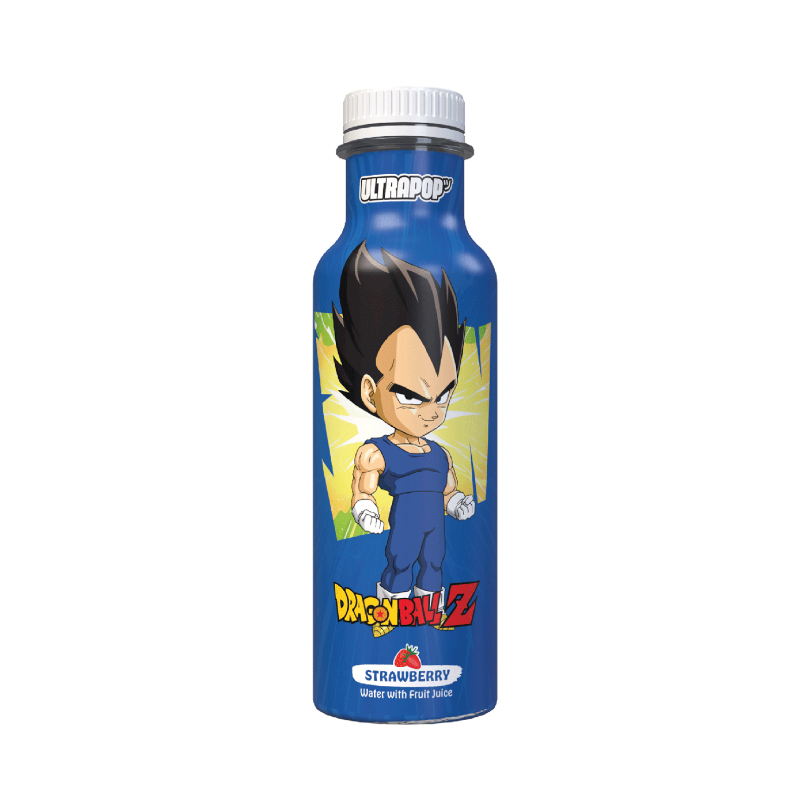 Fruit Juices Drink Strawberry Flavour Dragon Ball Z Vegeta (Bottle)  330gr/330ml