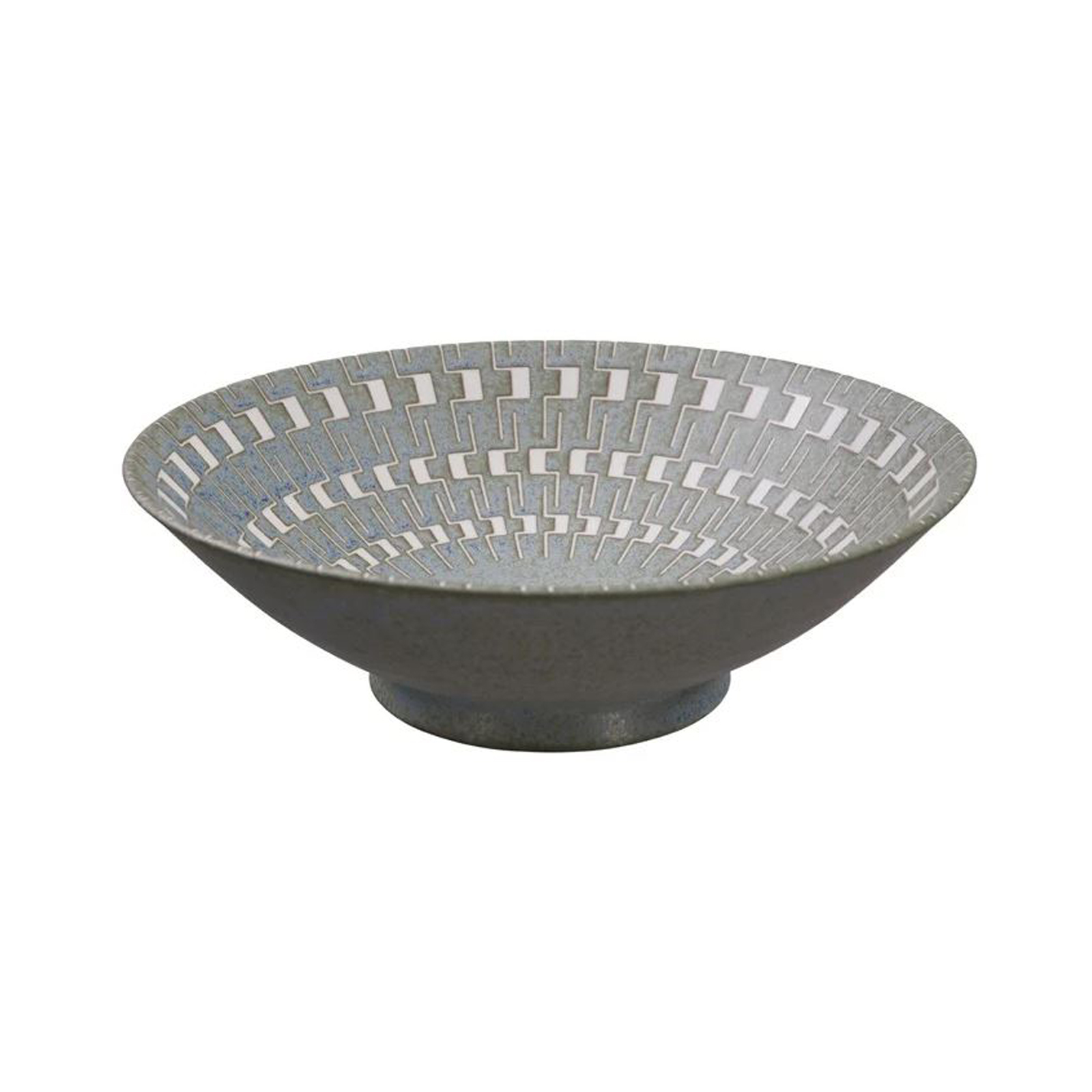 Mixed Bowls Ramen Green Maze 1600ml, 25.4x7.8cm 1pc