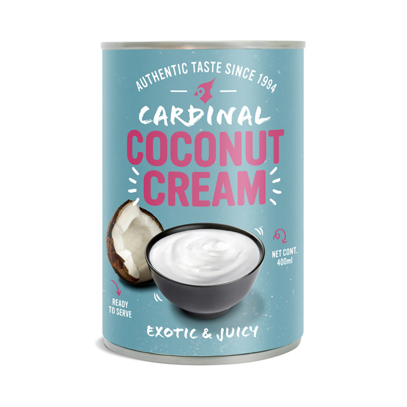 Coconut Cream 23-25% Fat  400gr/400ml