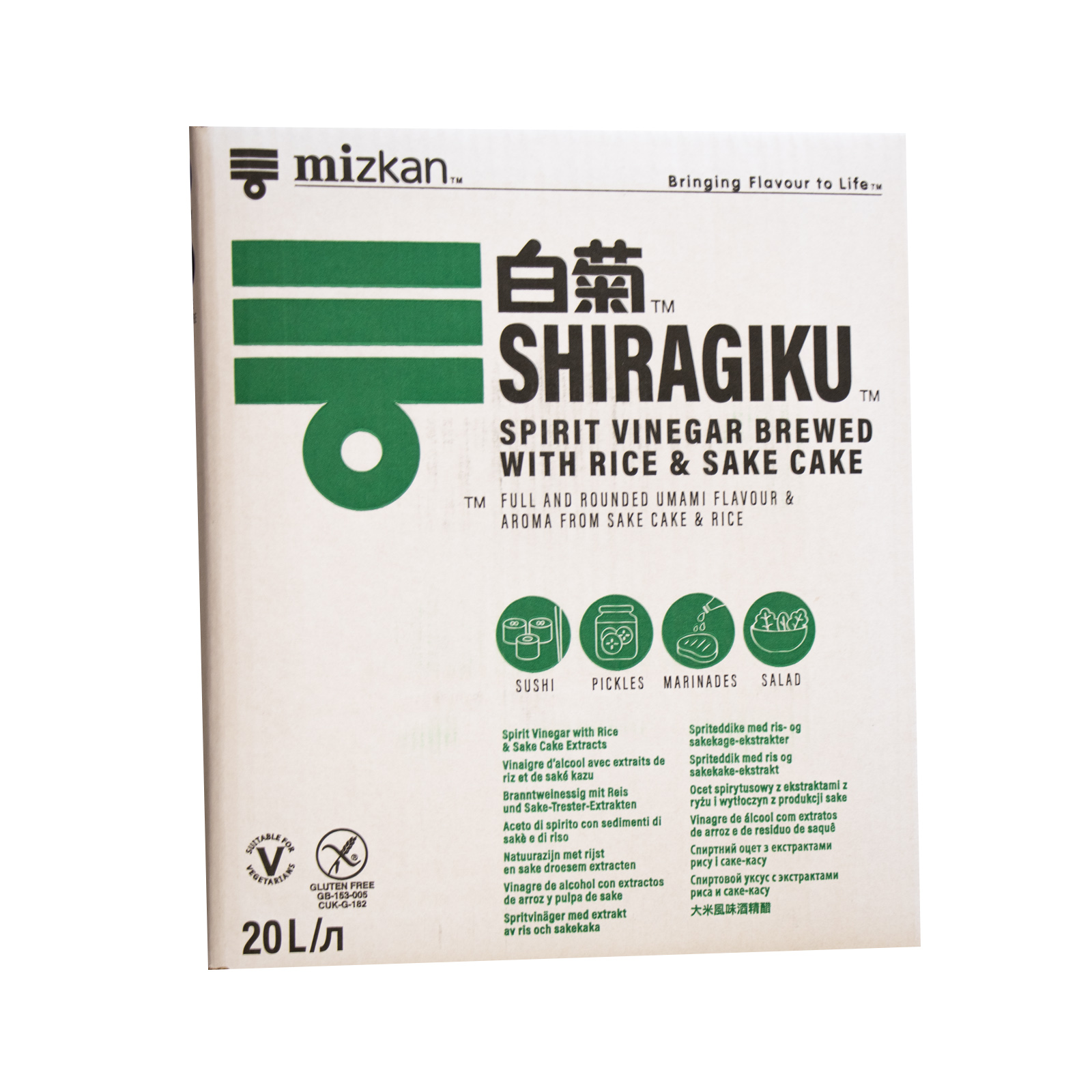 Sushi Vinegar Shiragiku  20000gr/20000ml