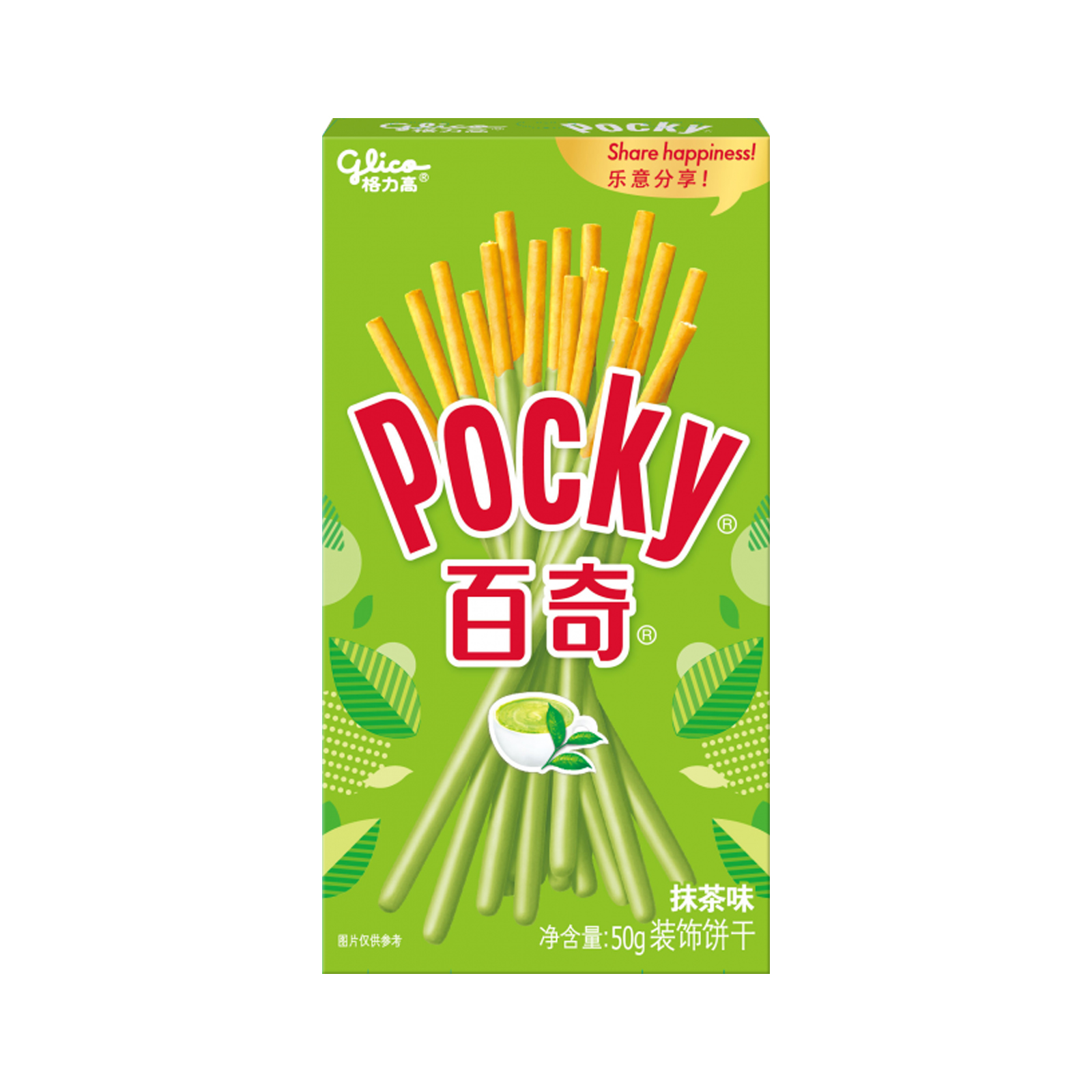 Green Tea Flavor Biscuit Stick  55gr