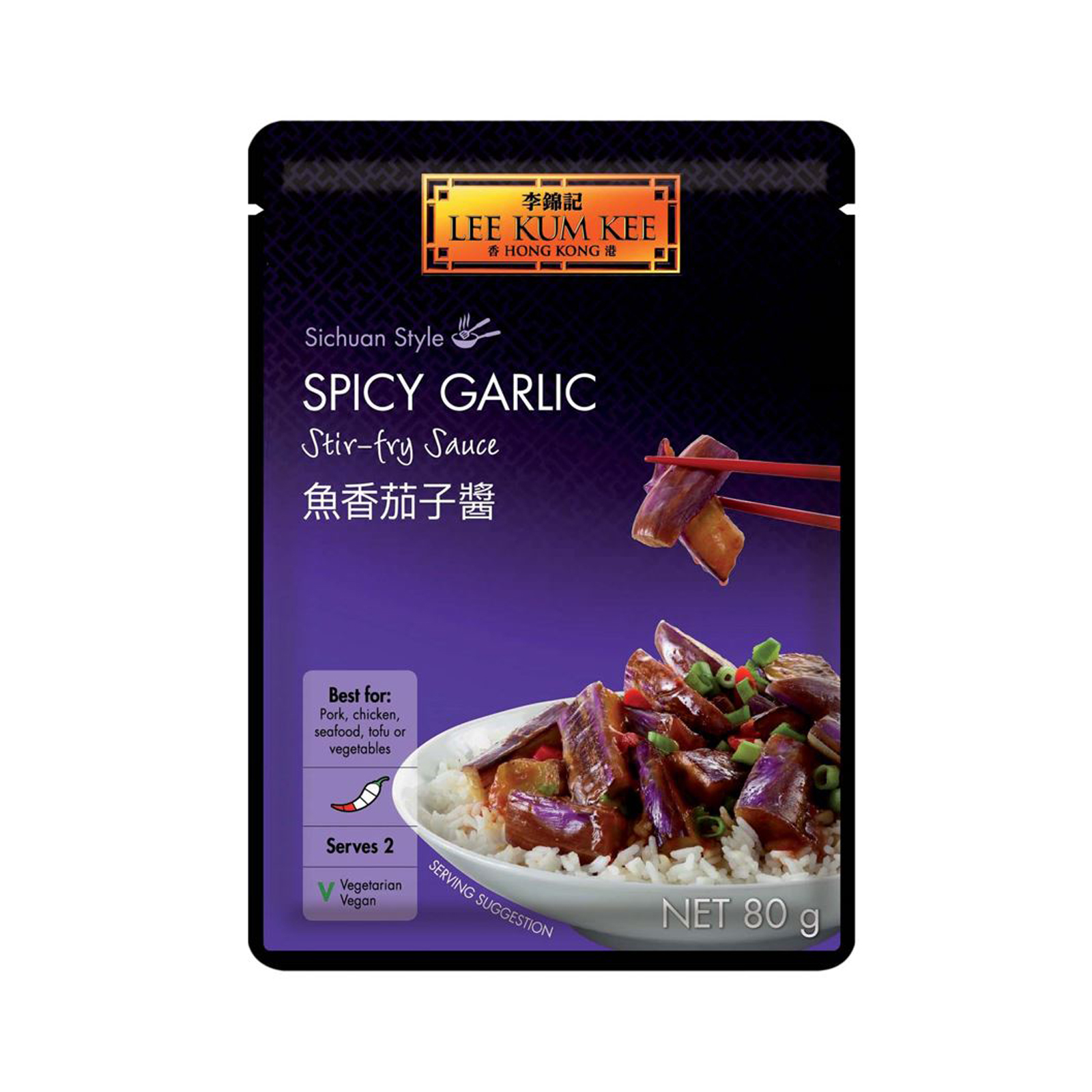 Spicy Garlic Sauce Stir-fry  80gr/80ml