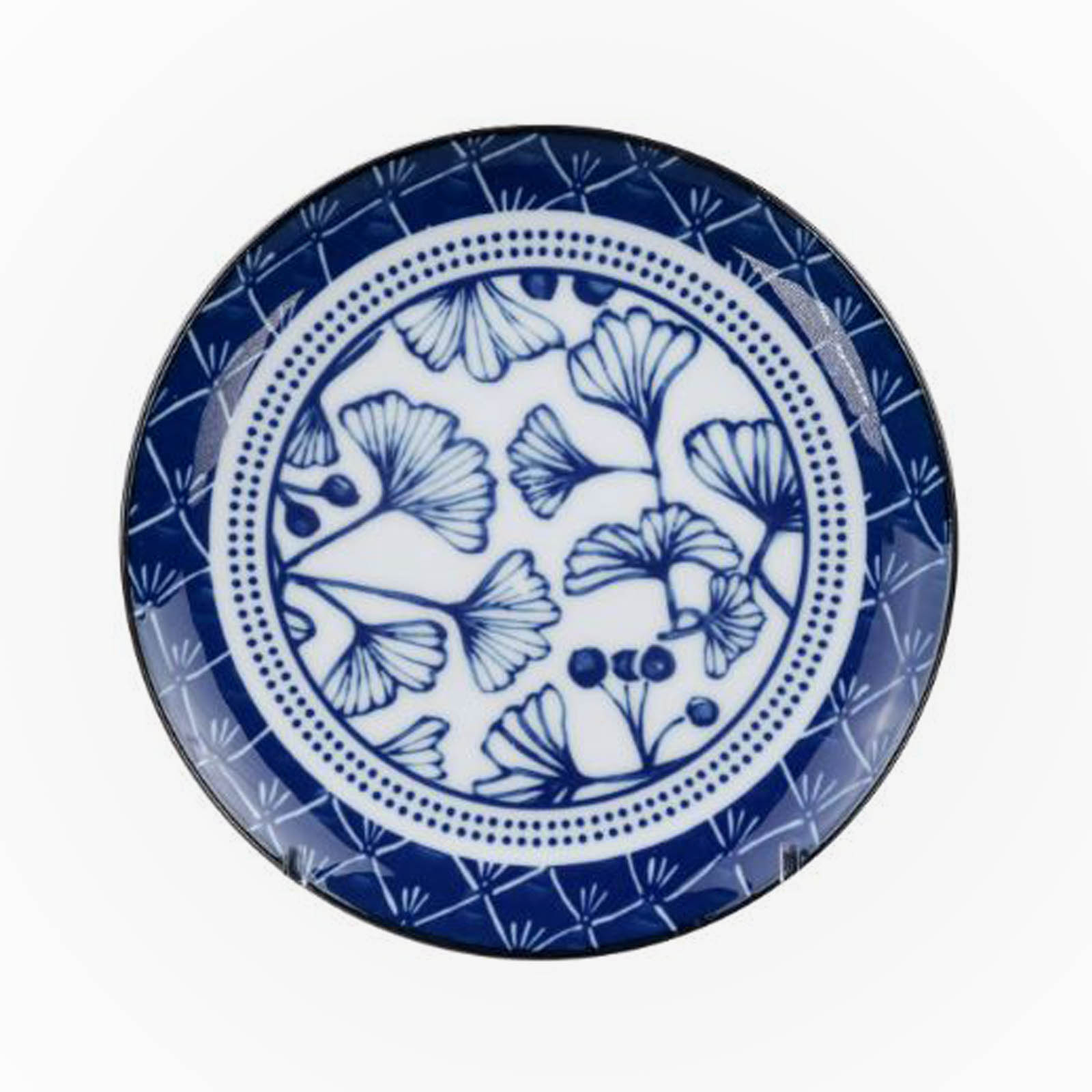 Flora Japonica Plate Gingko 0.6x2.2cm  1pc