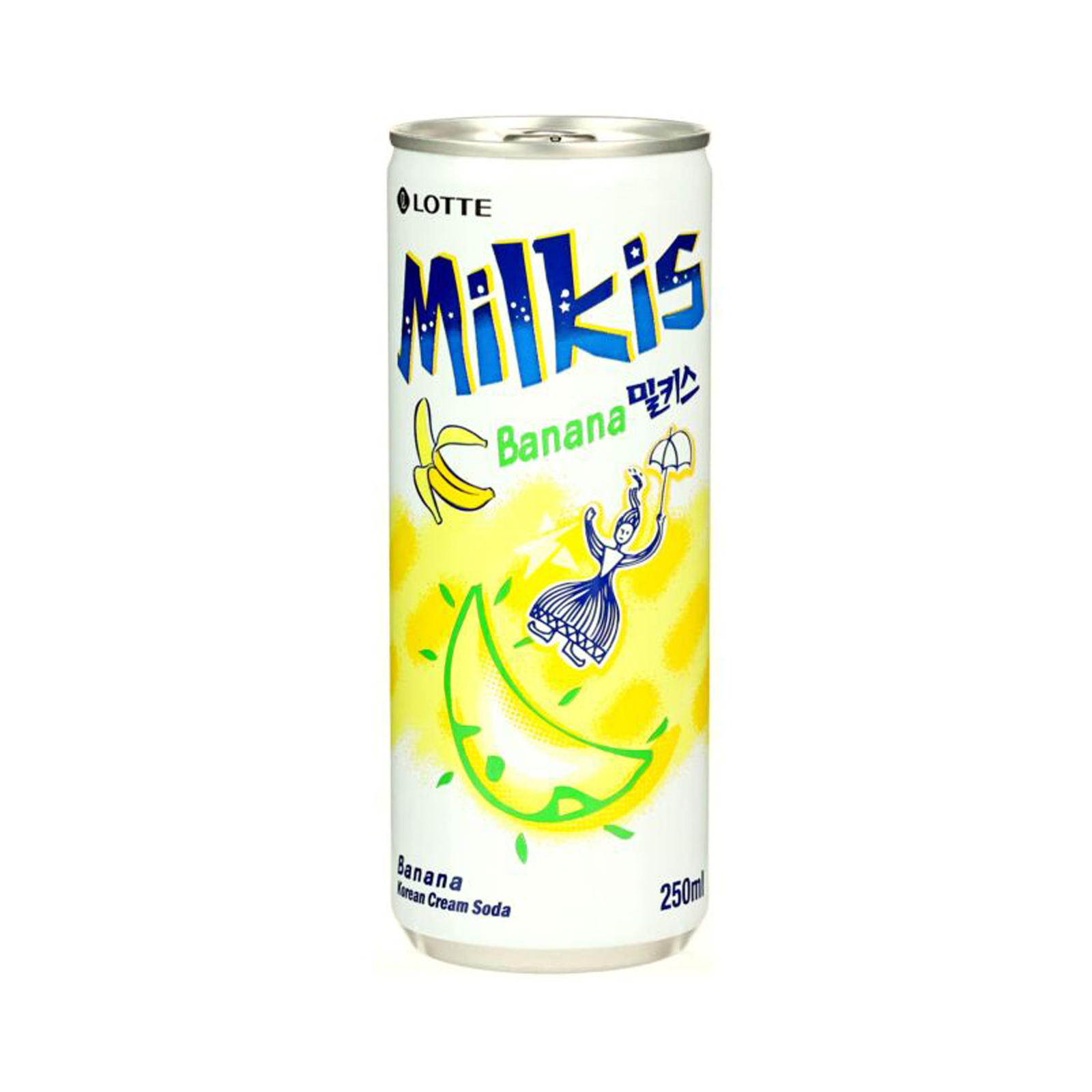 Milkis Soft Drink Banana Can  250gr/250ml