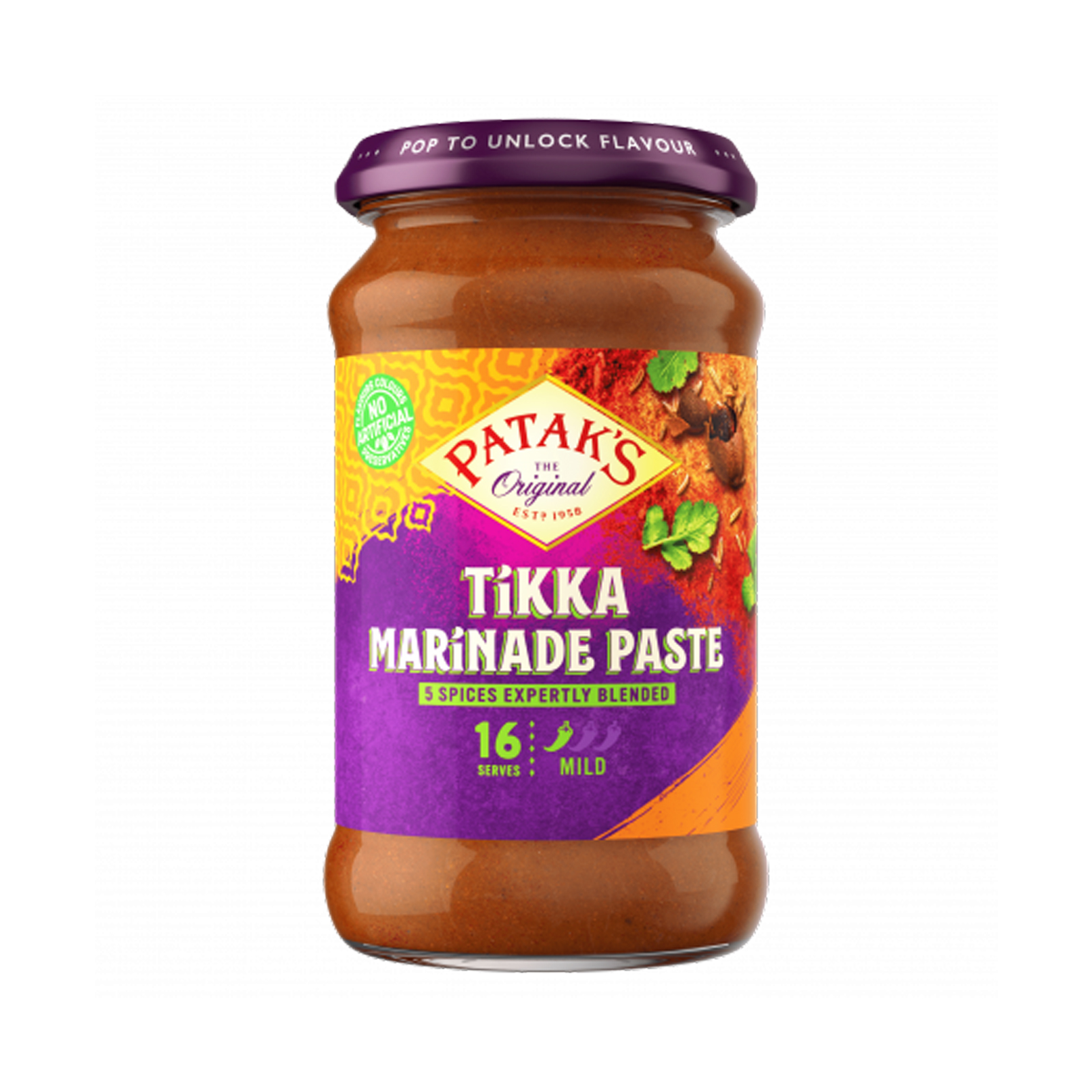 Marinade Paste Mild Hot, Tikka  300gr