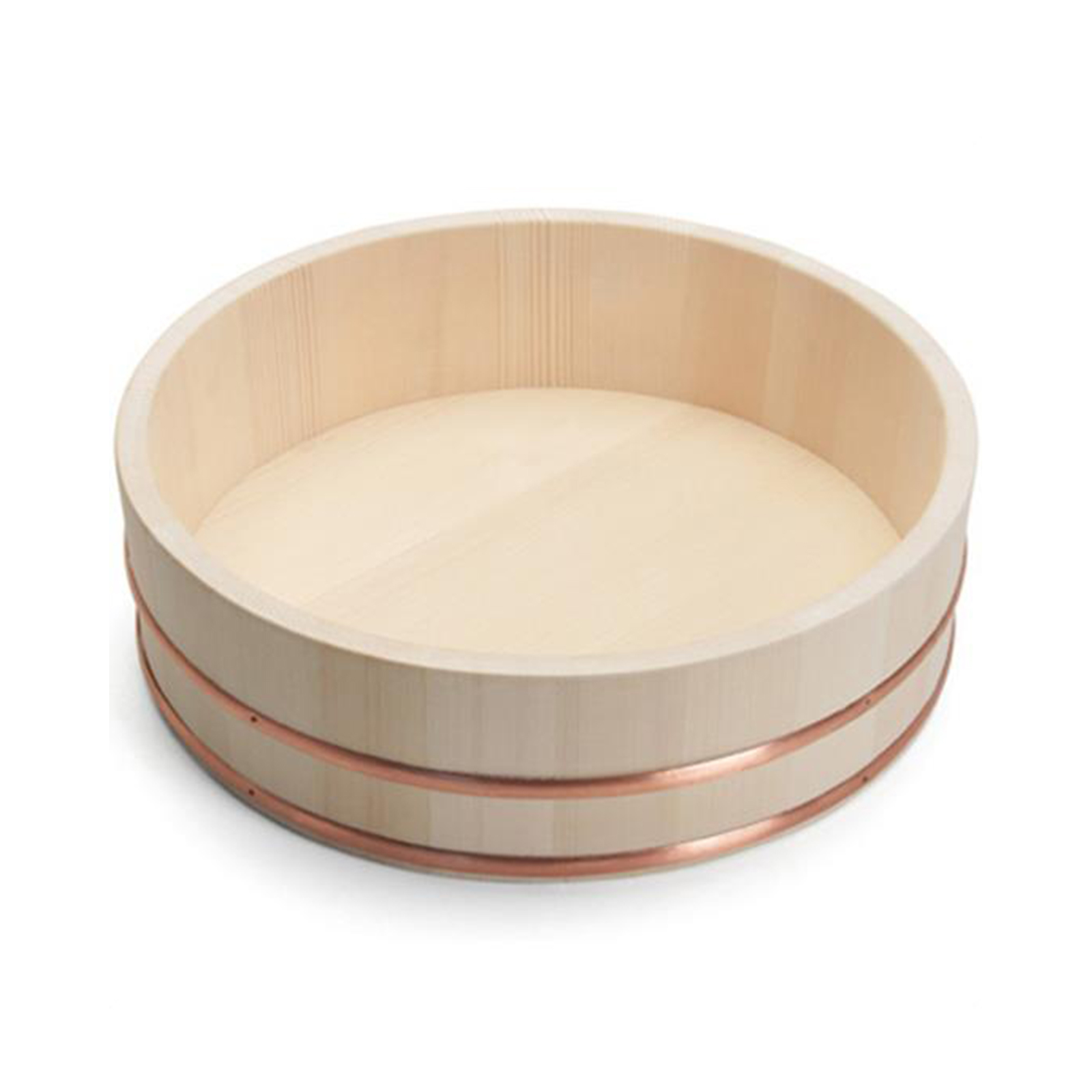 Sushi Rice Container Hangiri Wood 45x11cm 1pc