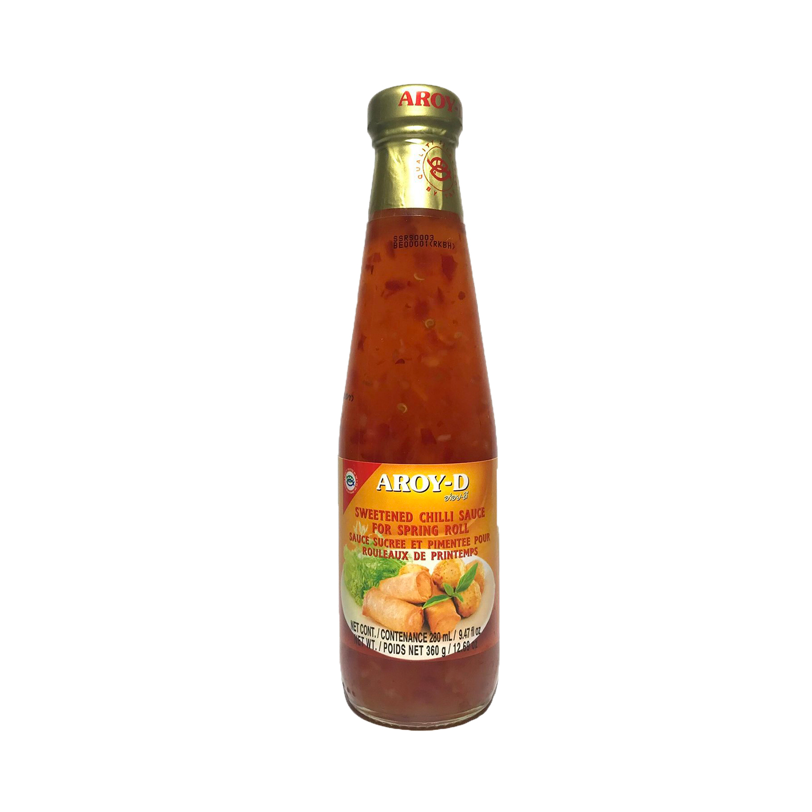 Chili Sauce For Spring Roll, Sweetened  360gr/280ml