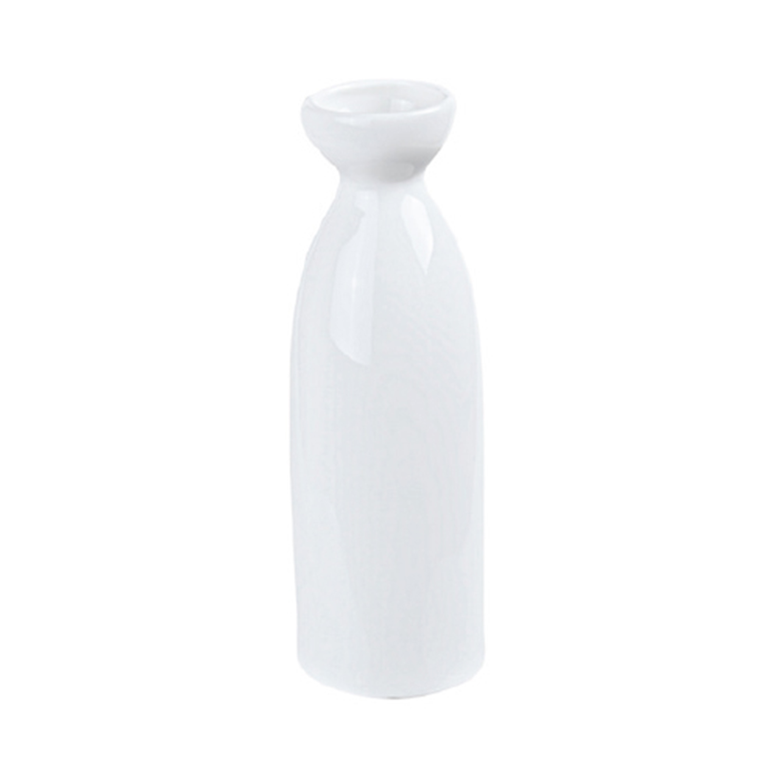 Sake Bottle White 17.5cm 200ml 1pc