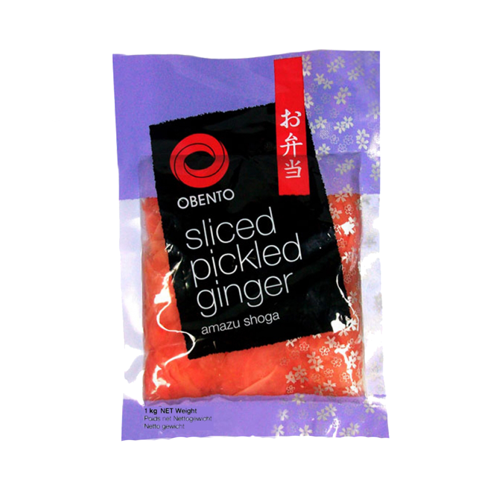 Pickled Ginger Sliced Pink  1000gr
