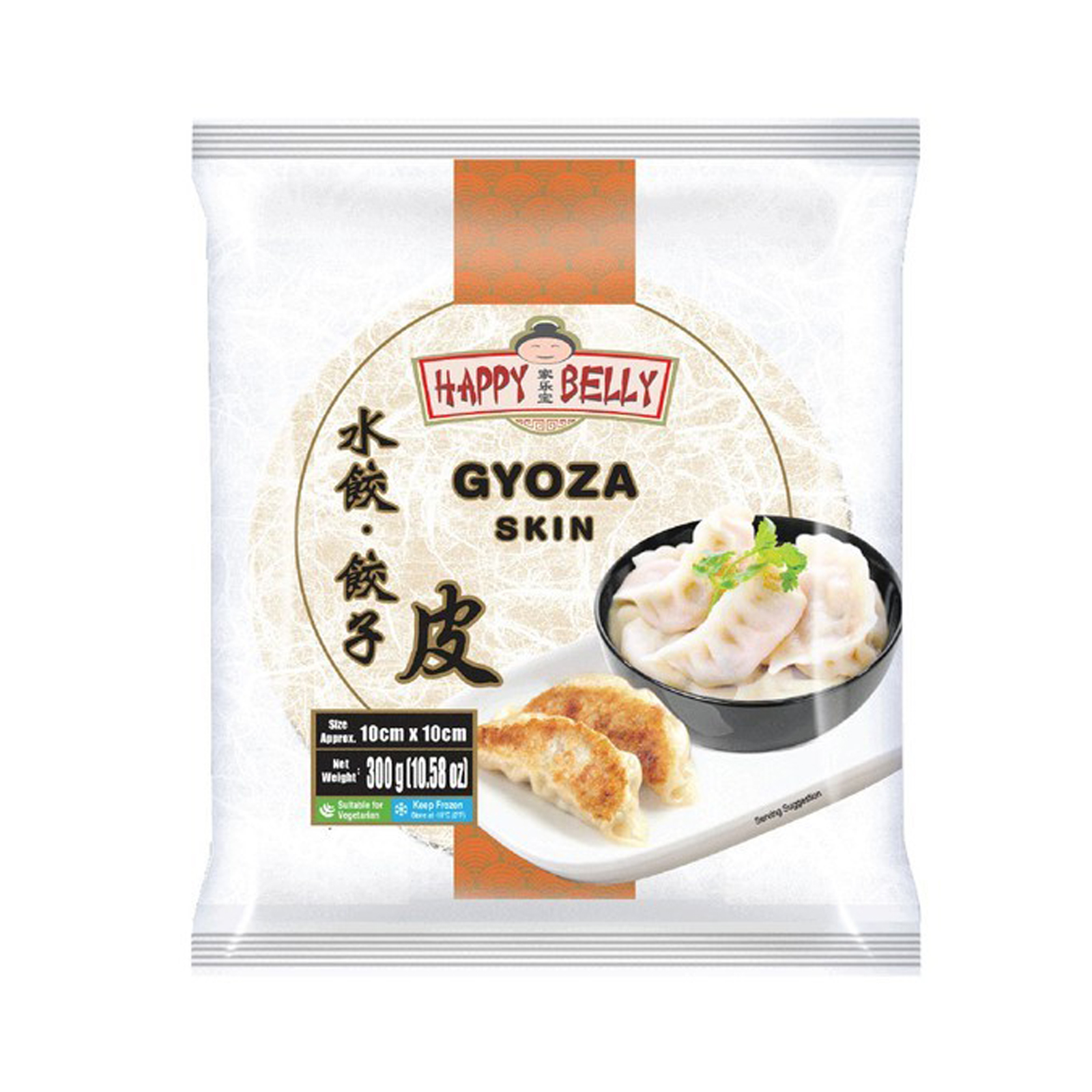 Gyoza Pastry  100mm, 38sht 300gr