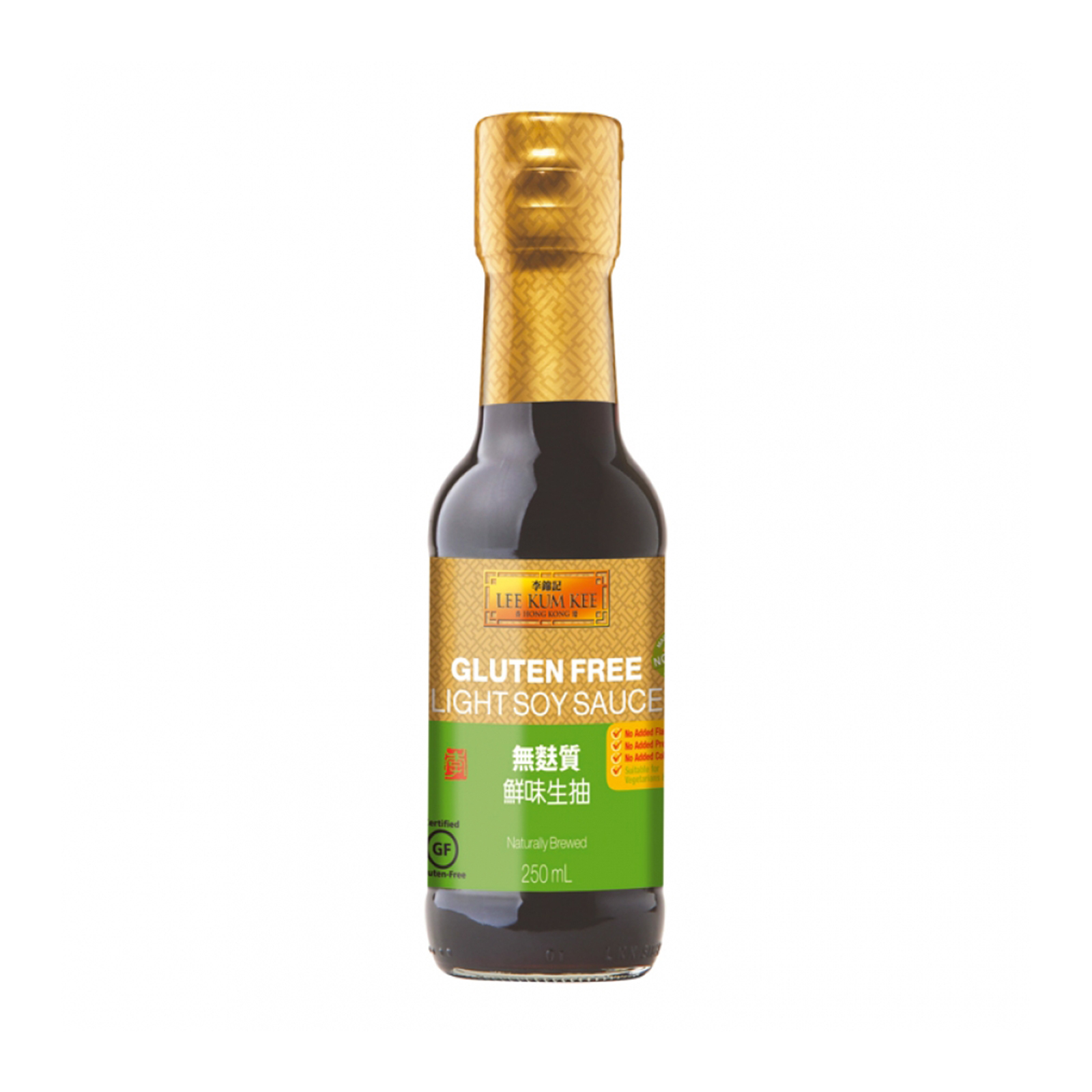 Soy Sauce Gluten Free, Light  250gr/250ml